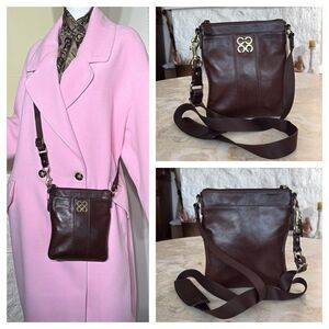 Coach Kitt Leather Cross Body Bag